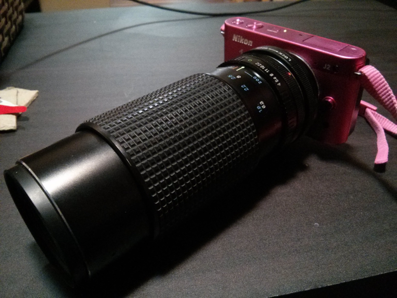 Illustration for article titled Adapter ring makes Nikon 1 serious camera.